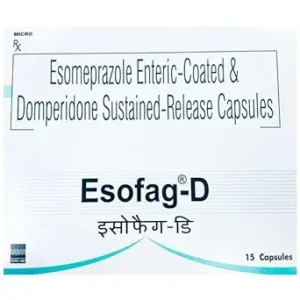 Esofag-D - Strip of 15 Capsules