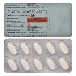 Cefadrox 500 mg - Strip of 10 Tablets