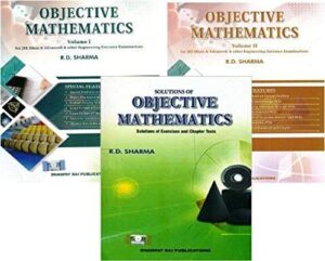 R.D. Sharma Objective Mathematics Book Vol-1 & 2 + Solution