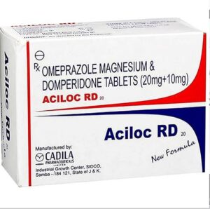 Aciloc RD 20 - Strip of 15 Tablets