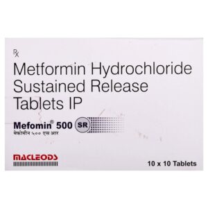 Mefomin 500 SR - Strip of 10 Tablets