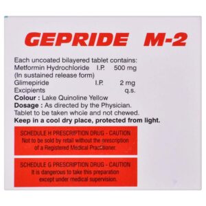 Gepride M-2 - Strip of 10 Tablets