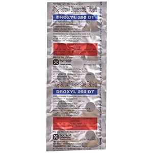 Droxyl 250 DT - Strip of 10 Tablets