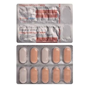 Glimiprex MF Forte 1 - Strip of 10 Tablets